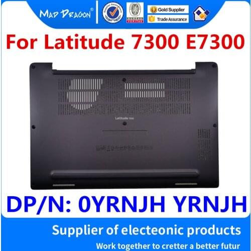 Laptop NEW original Bottom Base Bottom Cover Assembly black D shell for Dell Latitude 7300 E7300 EDC30 0YRNJH YRNJH AM2EQ000601