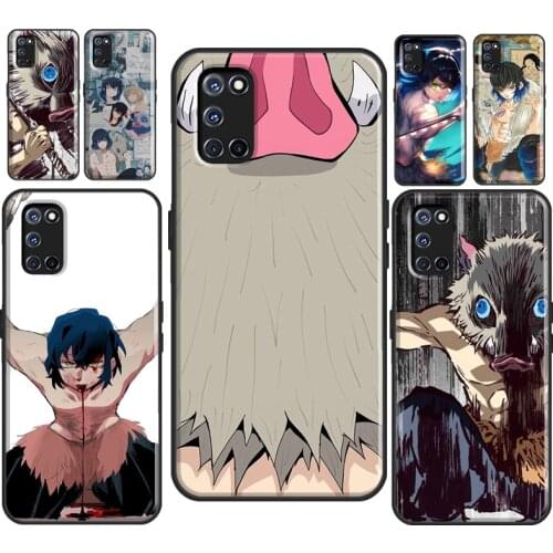 Inosuke Hashibira Kimetsu no Yaiba For OPPO A5 A9 2020 A31 A53 F5 A15 A52 A72 A1K A5S A91 Reno 2 Z Find X3 Pro Cover Shell
