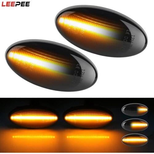 Dynamic Turn Signal Light Flowing Water Side Marker Indicator Light for Subaru Forester Impreza LED Sequential Blinker Light