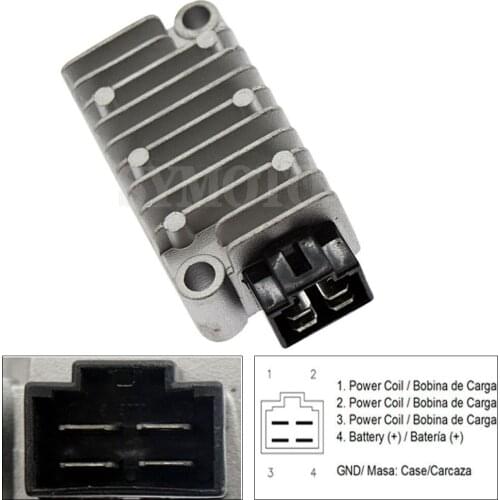 For Yamaha TW125 TW225 XT225 FZ250 XT250 TTR250 XJ400 FZR400 FZR500 XT600 XJ600 TDM850 Motorcycle Voltage Regulator Rectifier
