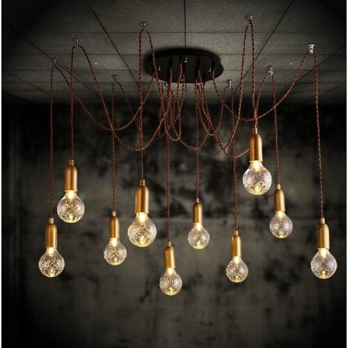FANHHUI Crystal Pendant Lights