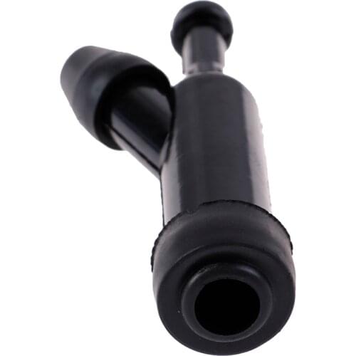 Hot sale Threaded Spark Cap 10-12mm Resistor Black Cover Plug Degree