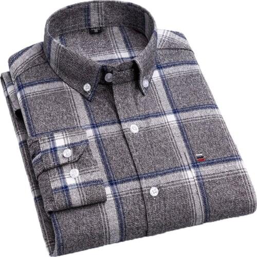 HAIMAITONG Men's Long Shirts