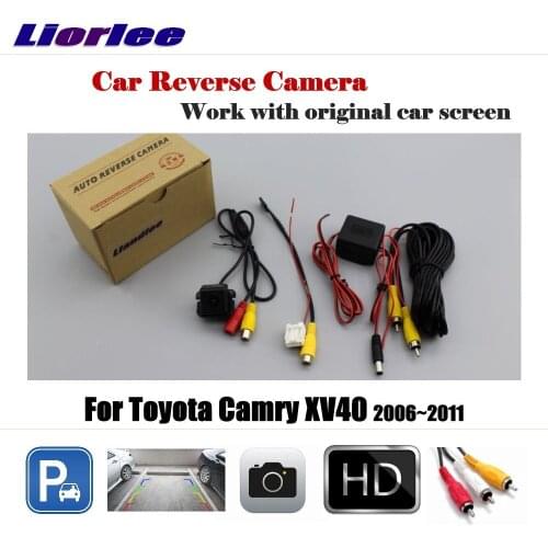 Car Rearview Reverse Parking Camera For Toyota Camry XV40 2006~2011 Display / HD CCD Rear View Backup Back CAM