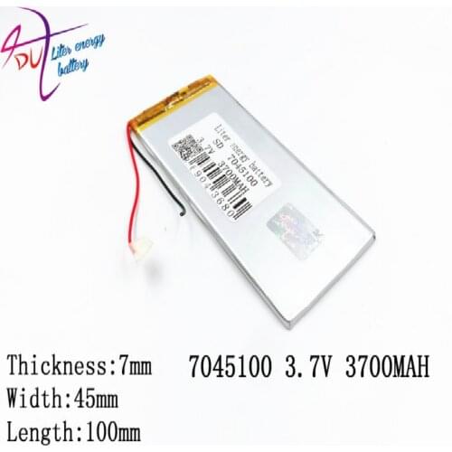 Size 7045100 3.7v 3700mah Lithium Polymer Battery With Board For Pda Tablet Pcs Digital Products