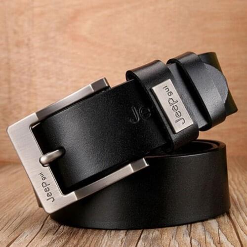 High Quality Mens Belts Luxury Designer for Real Leather Male Jeans Strap Ceinture Luxe Cinturones Para Hombre Cowskin