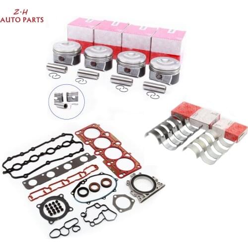 N 012 273 1 20mm Piston 2.0T Engine Overhaul Package Rebuilding Set 06D 107 066 C For VW Golf Jetta Passat Skoda Octavia Audi A4