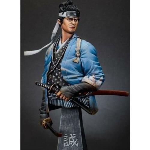 1/10 Resin Model Building Kit Bust Wolves of Mibu