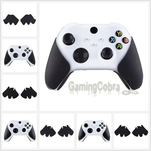 PlayVital Anti-Skid Sweat-Absorbent Controller Grip Textured Handle Grips for Xbox Series X / S Controller