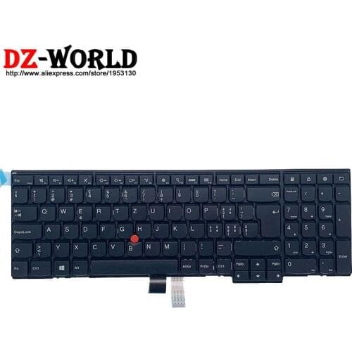New Original CH Swiss Keyboard for Lenovo Thinkpad P50S T560 W540 T540P W541 T550 W550S L540 L560 Laptop 00PA602 00PA643 04Y2453