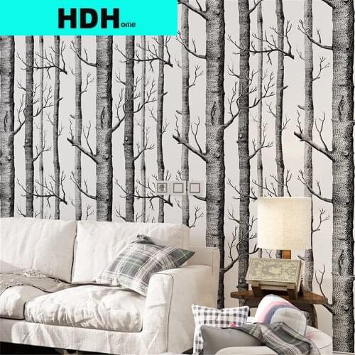 White Birch Self Adhesive Wallpaper Peel and Stick Wall Covering for Wall Kitchen Cabinet Furniture Shelf Liner Drawer Table