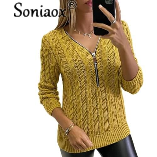 Soniaox Women's Sweaters And Cardigans
