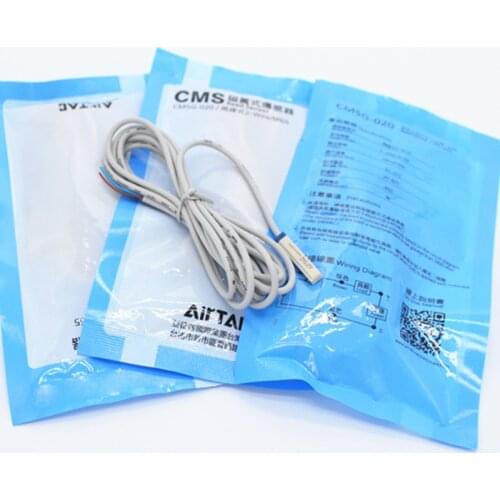 Two wires type Reed sensor DMSG/DMSH/DMSE/DMSJ-020 magnetic switch lead wire length 2 meter