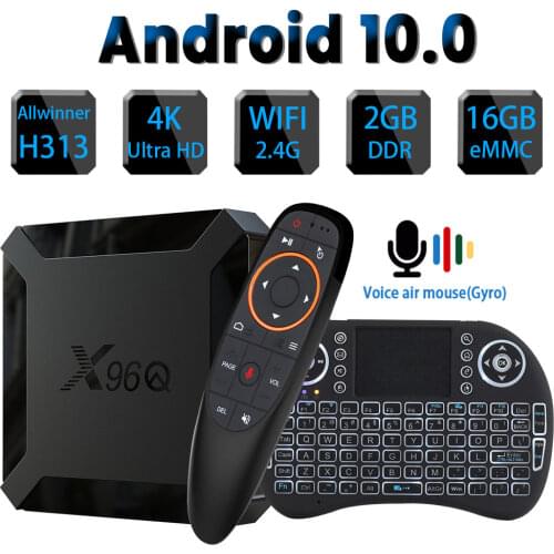 Super Box TV Stick Android 10.0 TV BOX 4k 3D 2.4G Wifi 3D Youtube 1080P H.265 4K Media player Set top box