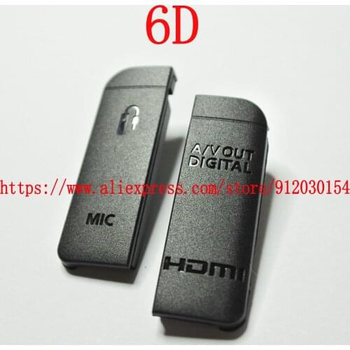 High-quality NEW USB/HDMI-compatible DC IN/VIDEO OUT Rubber Door Bottom Cover For Canon EOS 6D Digital Camera Repair Part