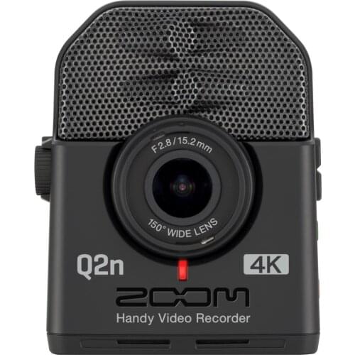 ZOOM Q2n-4K Handy 4K Ultra HD HD Resolution Video Audio Recorder Built-In XY Mic