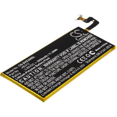 CS 2950mAh / 11.36Wh battery for Sharp FS8009, L900S, Z3 HE312