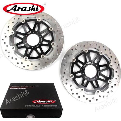 Arashi 1 Pair For HONDA CB400SF CB 400 SF 2002 2003 2004 CNC Floating Front Brake Disc Rotors Motorcycle CB400