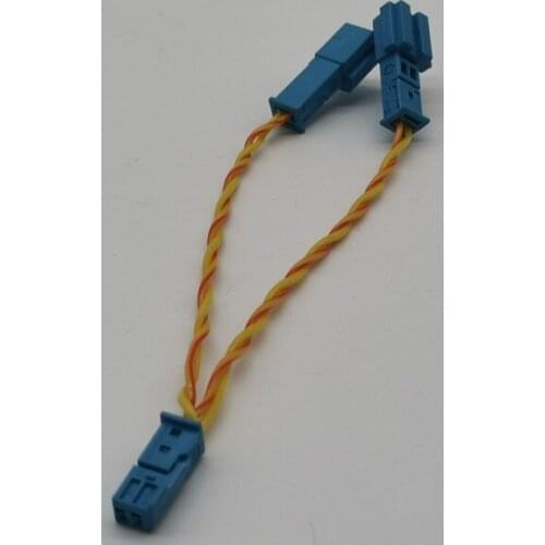 Free Shipping Car Speaker/Tweeter Splitter Y Cable/Adapter stereo plug connector Harness