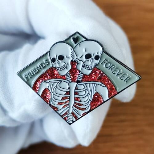 Friends Forever Enamel Pin
