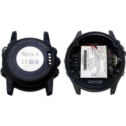 Housing Shell For GARMIN Fenix 3 Back Cover Case With/Without Li-ion Battery 361-00034-02 Rear Cover GPS Sport Watch Part Repair