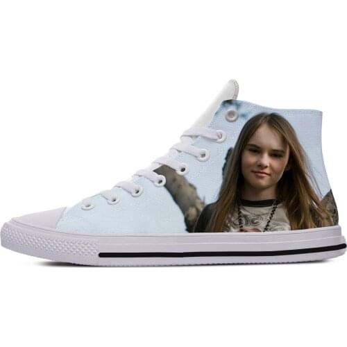 2019 Hot Cool Fashion Pop Funny Summer High Quality Sneakers Handiness Casual Shoes 3D Printed For Men Women Madeline Carroll