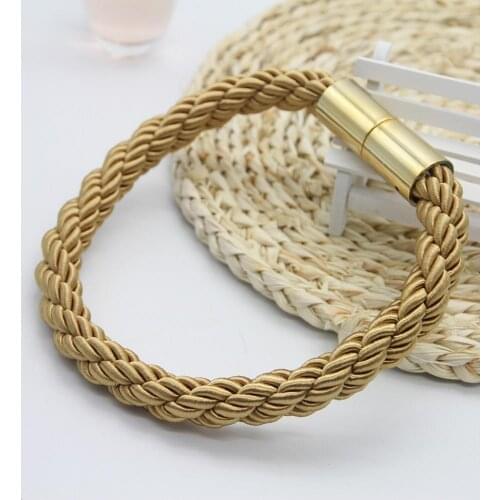 Punch-Free Magnetic Curtain Tieback Solid Color Curtain Tie Buckle Home Decor for Window Curtains