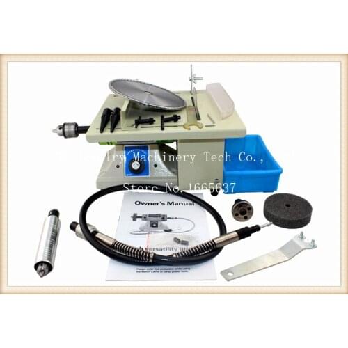 The third generation of multi-functional jade mini table saw,multi-purpose jade carving machine , grinding polishing machine