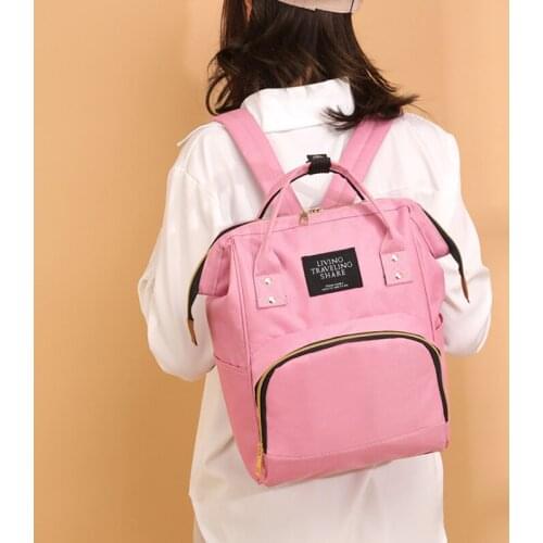 Mummy Nappy Backpack Bag Mummy Large Capacity Stroller Bag Mom Baby Multi-function Waterproof Outdoor Travel Diaper Bags