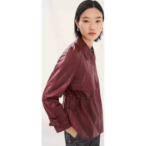 Fashion High Quality Real Leather Jackets Women Spring Autumn 2020 Slim Female Jacket Genuine Womens Sheepskin Coat RopaZjt1437