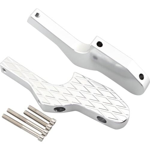 New Passenger Foot Peg Extensions Extended Footpegs For Vespa GT GTS GTV 60 125 150 200 250 300 300ie Scooter