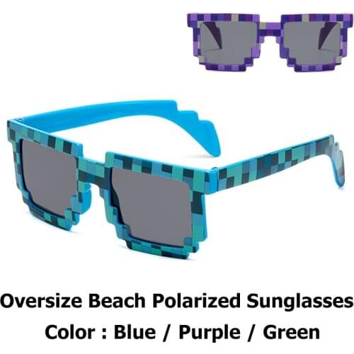 Polarized Sunglasses Glasses Fashion Beach Anti Glare Eyeglasses Oversized Polarized Sun Eyeglasses Unisex