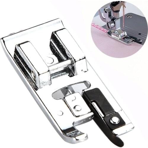 Overlock Overedge Overcasting Sewing Machine Presser Rolled Hem Foot Tool Sewing Equipment Accessories Easy to Use Durable