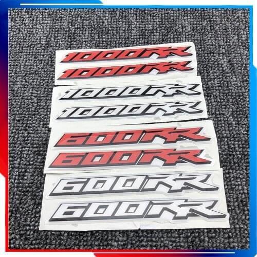 Vinyl Laser Reflective Waterproof Motorcycle Scooter Decoration Logo Red Yellow Blue Black Silver Stickers for Honda 1000RR