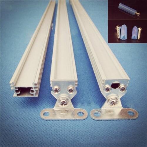 10-30pcs 40inch 1m led rigid strip,rotatable cabinet showcase light housing , u shape bar linear ceilings led profile channel