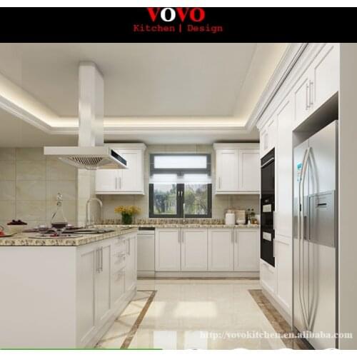 American white wood kitchen cabinets