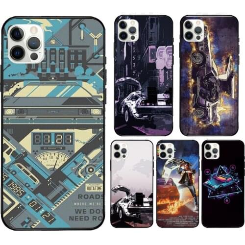 Back to the future Phone Case For iPhone 11 Pro Max 12 mini 6S 7 8 Plus X XS Max SE 2020 XR Cover Coque