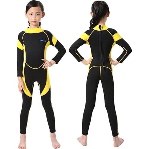 ChildrenS Wetsuit 3mm Neoprene Wetsuit Suitable For Children Boys Swimming Diving Rash Protection Surfing Kids Swimwear