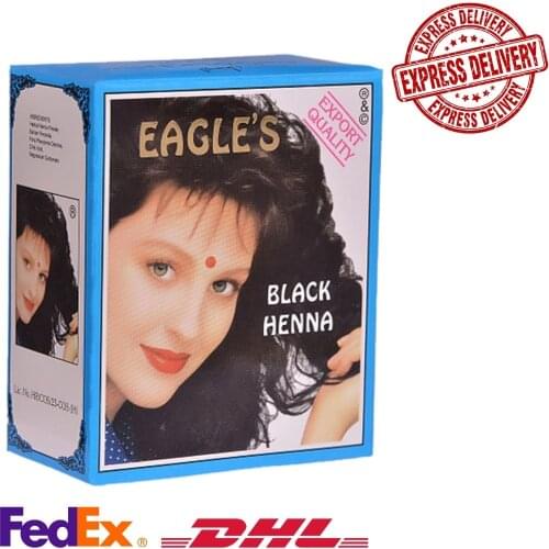 Henna Black Original Henna 10 gr 6 Pack FAST DELIVERY