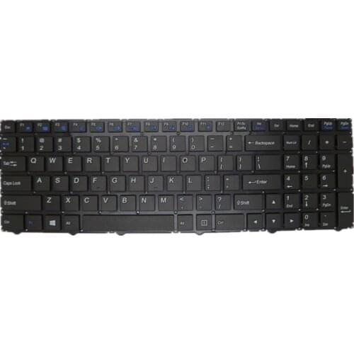 Laptop Keyboard For CLEVO N550RC N550RN N551RC Colour black US UNITED STATES Edition