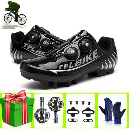 Sapatilha Ciclismo MTB Cycling Shoes Men Outdoor Sports Self-locking Nonslip Mountain Bike Sneakers Racing Women Bicycle Shoes