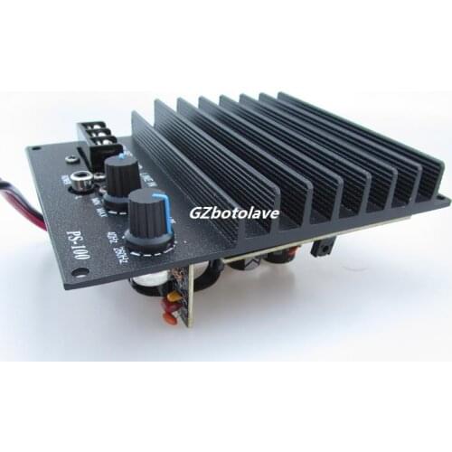 12 v100w high-power car audio power amplifier scooter subwoofer core mono modified DIY
