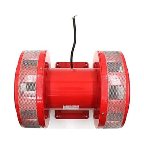 MS-790 AC 110V 220V Motor Driven Air Raid Siren Metal Horn Double Industry Boat Alarm