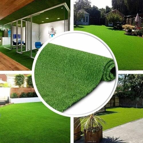 Outdoor Artificial Turf Carpet Pad Kindergarten School Family Balcony Indoor Floor Decoration Fake Lawn Lifelike Garden Lawn