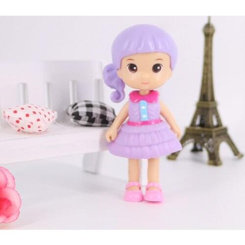 Action Figures Flash New Anime Figure Purple Maruko 9cm PVC One Model Piece Toys Collecting Gifts For Girls Dress Wedding Spring