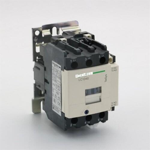 New Original LC1D40M7C Coil 220VAC Contactor Relay LC1-D40M7C 40A Load 18.5KW-380V Standard LC1D
