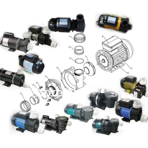 LX pump gasket and O ring for spa pump and bathtub pump replacement