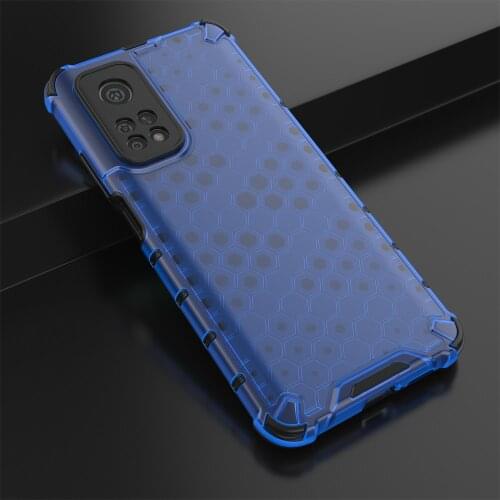 Honeycomb Style Shockproof Coque TPU Frame Fundas for Xiaomi Mi10T Mi10Tpro Mi 10T Pro 10Tpro 5G Case Shell Cover Housing