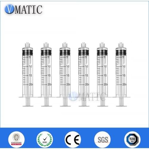 Free Shipping 20cc/ml Hand Manual Dispensing Plastic Syringe Applicator