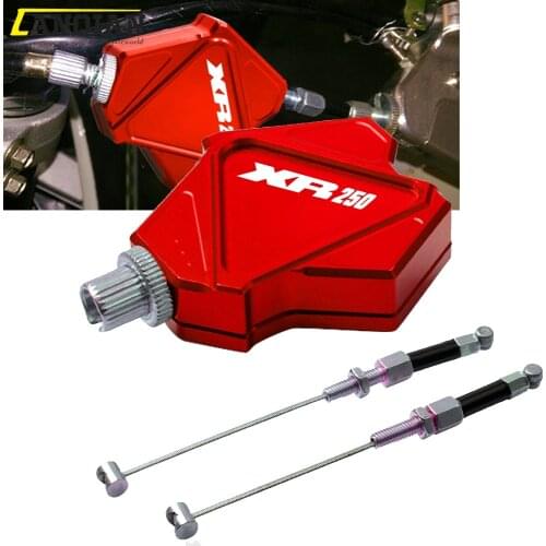 For honda XR250 1995-2007 1998 1999 2000 2001 2002 2003 2004 2005 2006 Motorcycle CNC Stunt Clutch Lever Easy Pull Cable System